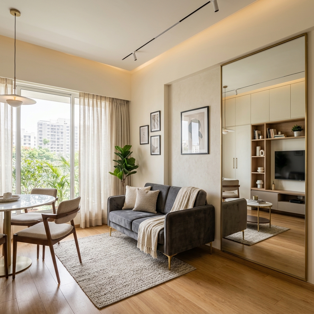 Small 1BHK Interior Design Ideas in Pune 2026